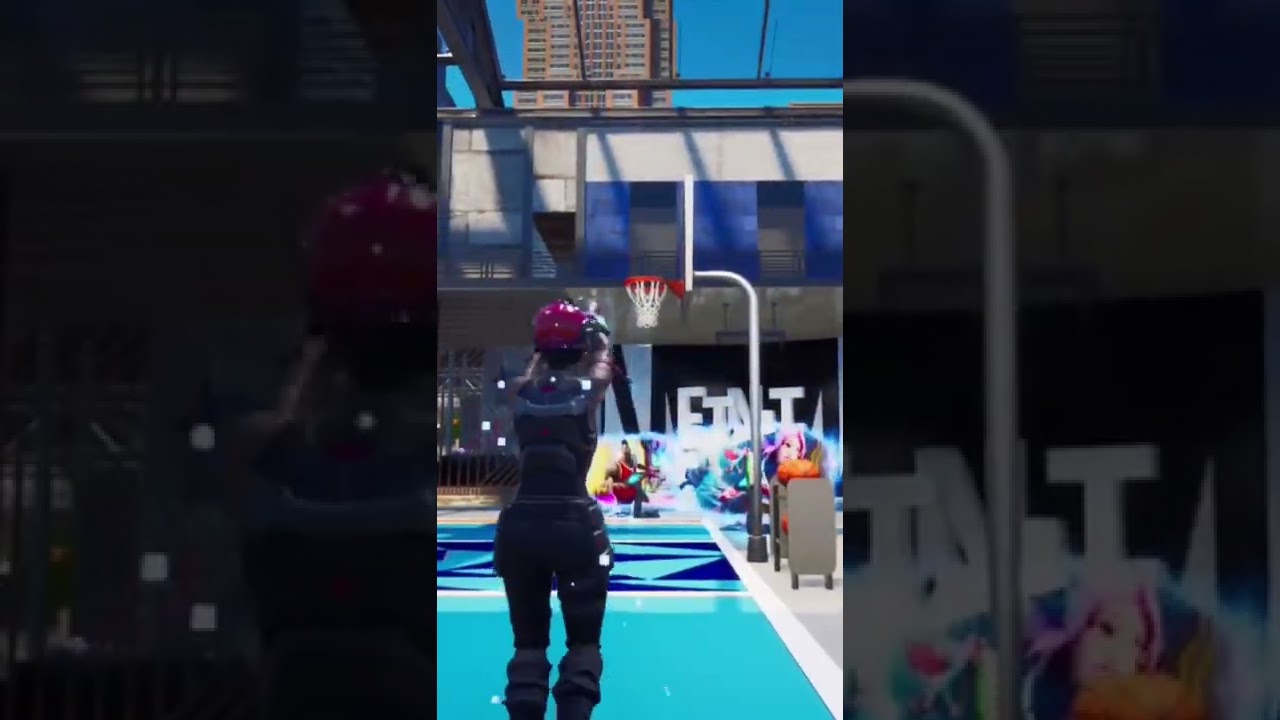 Recreating Basketball shots in Fortnite 🏀