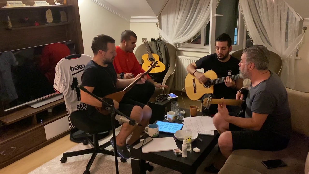 Pandemide izole ev provaları😊 “BANA YALAN SÖYLEDİLER”COVER HAKAN YELBİZ&MUSTAFA İPEKÇİOĞLU
