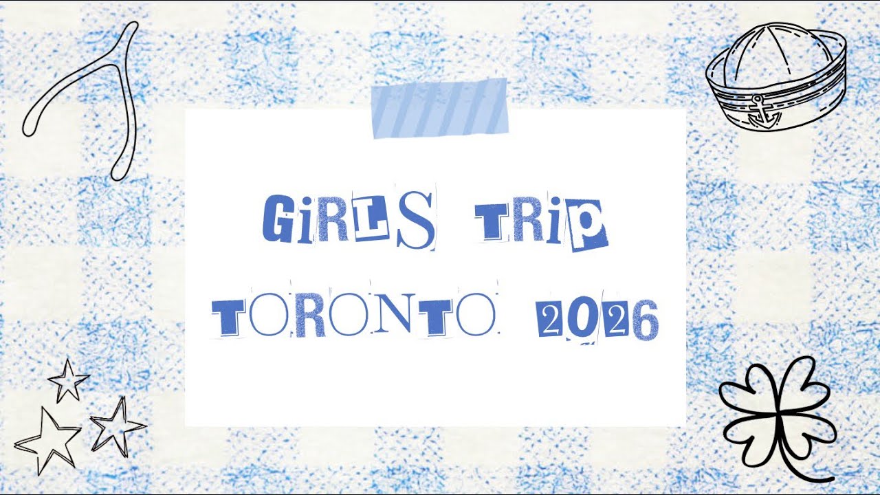 seeing conan gray in toronto!! girls trip vlog :)