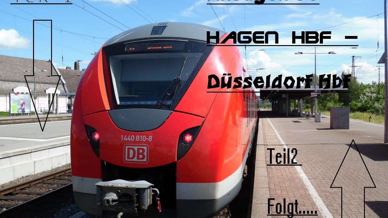 Ansagen S8 von Hagen Hbf - Düsseldorf Hbf