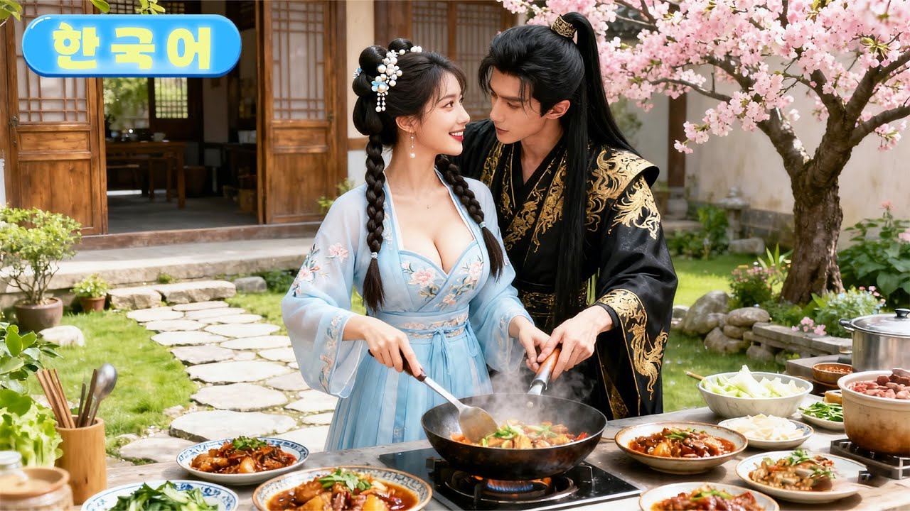 골목에서 첫날밤 빼앗기고 웃음거리된 그녀, 임신 숨기며 탈출 계획. 그러나 냉혈 태자가 임신 알자 밤마다 찾아와 키스하며 붉은 눈으로 