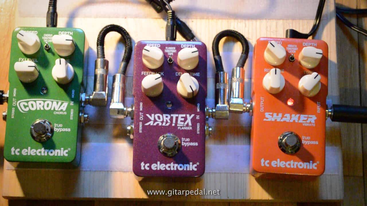TC Electronic Shaker Vibrato & Corona Chorus & Vortex Flanger