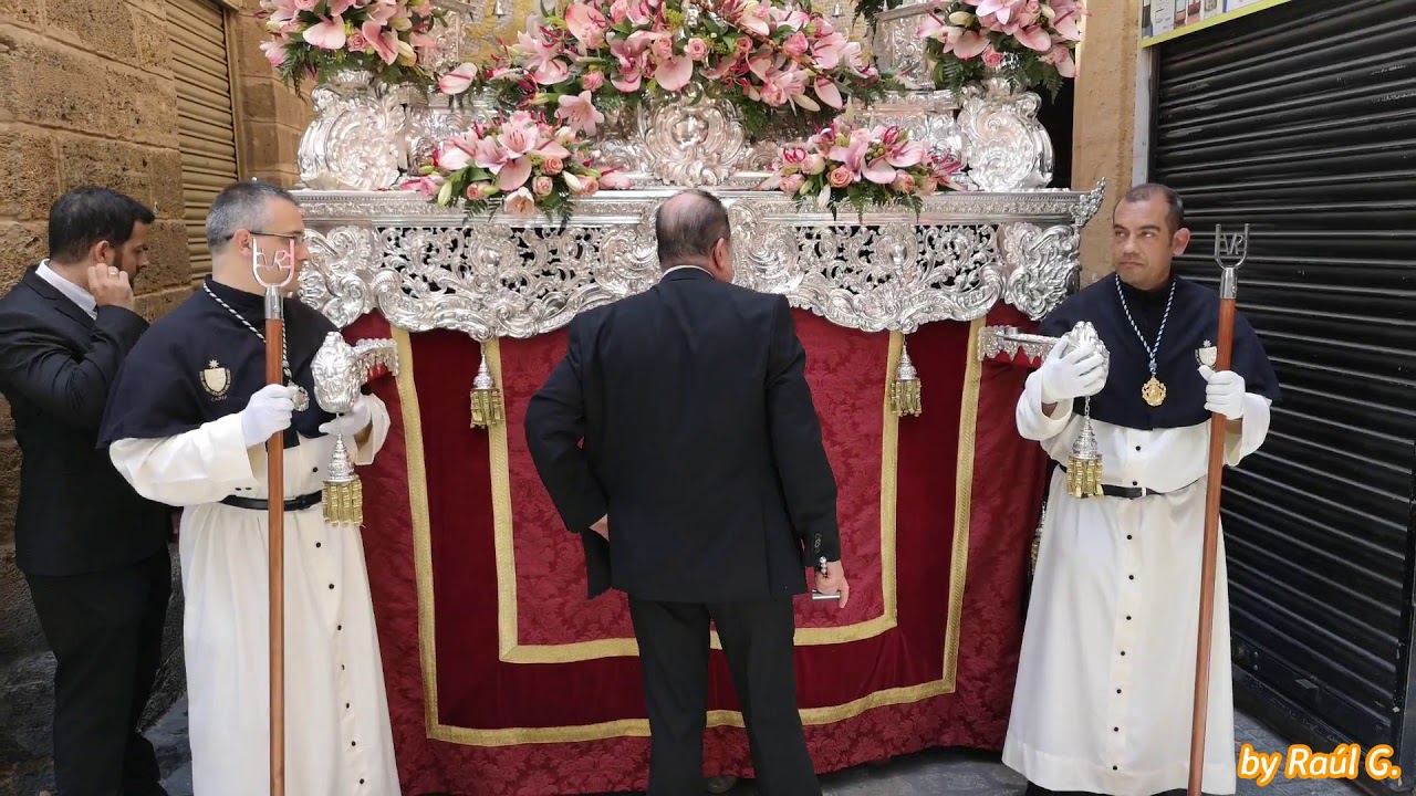 Regreso Virgen del Rosario (Patrona) a Santo Domingo, Corpus Christi Cádiz 2019