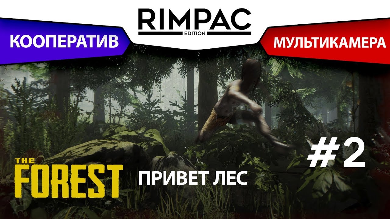 The Forest _ Кооператив _ #2 _ Первый спуск за картой и топором.