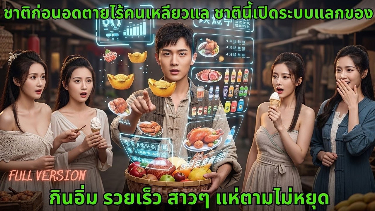 [หนังจีน]ชาติก่อนอดตายไร้คนเหลียวแล ชาตินี้เปิดระบบแลกของ กินอิ่ม รวยเร็ว สาวๆ แห่ตามไม่หยุด