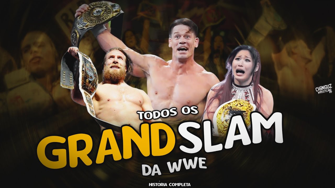 TODOS os GRAND SLAM CHAMPIONS da WWE !!!  (1997-2025)