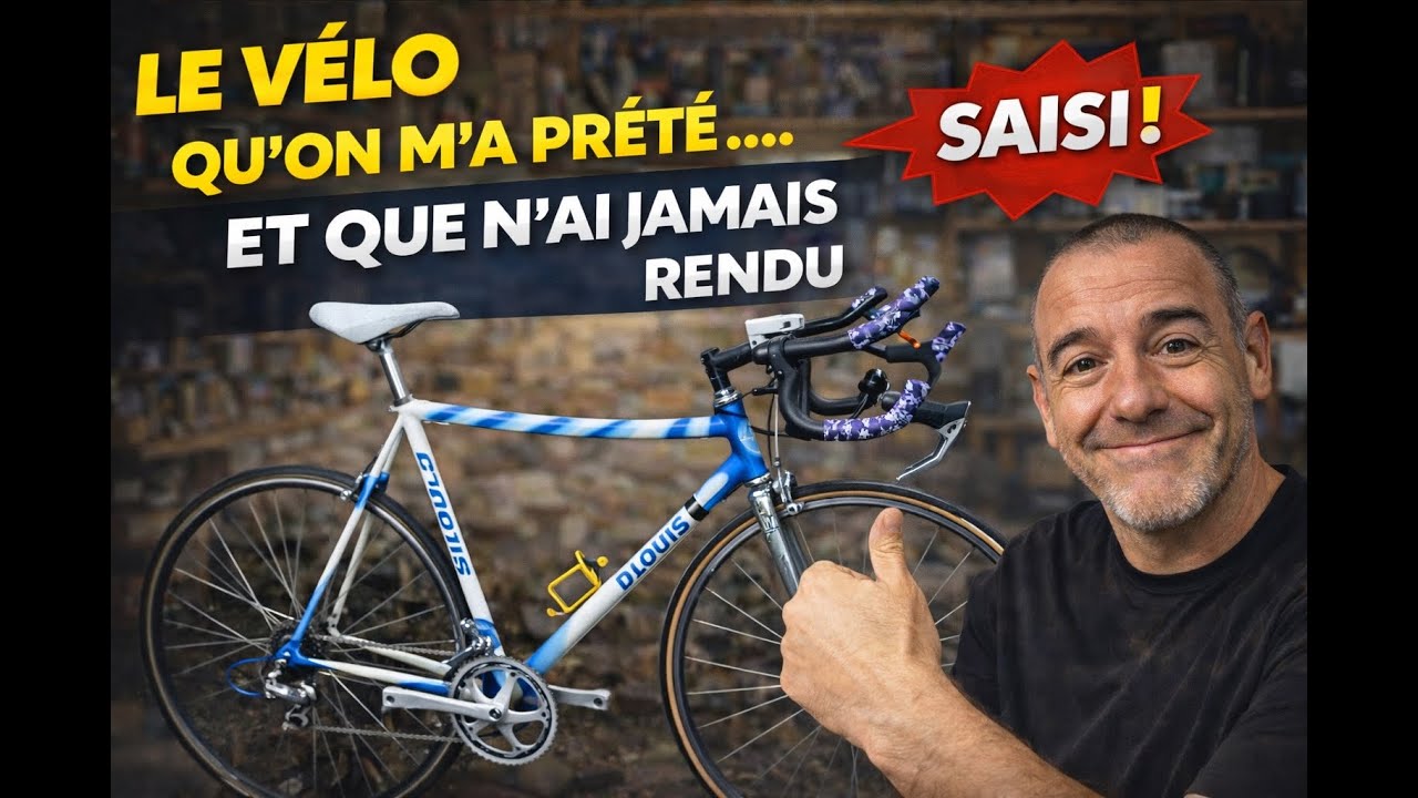 Le vélo qu’on m’a prêté… et que je n’ai jamais rendu