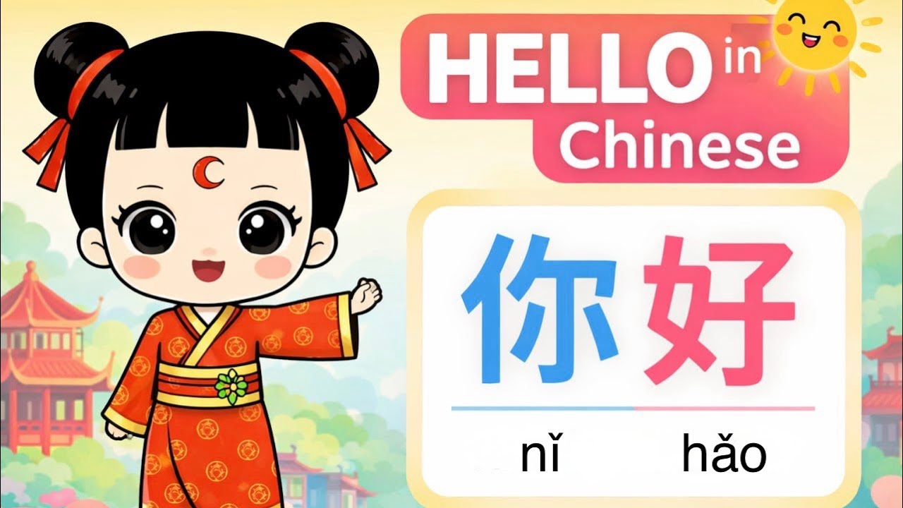 Day 1 - 你好 ｜ Learn Chinese with Song 🎵 | HSK 1
