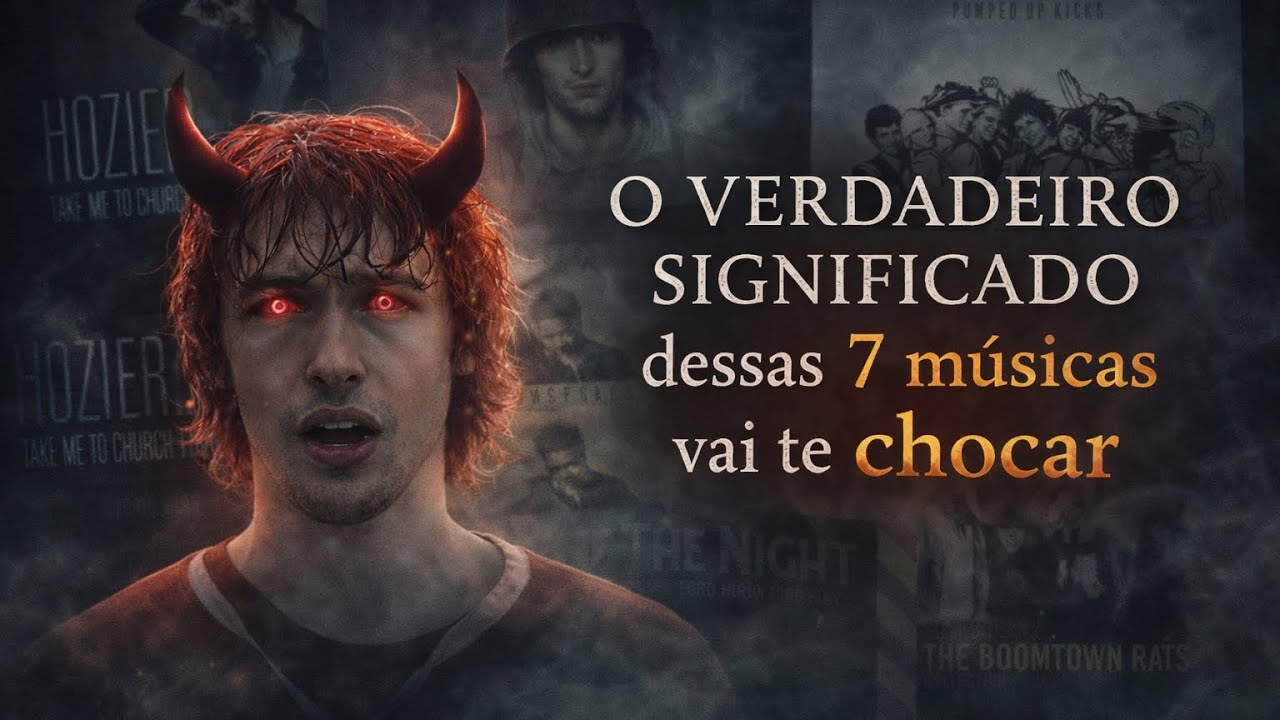 7 MÚSICAS FAMOSAS que escondem SIGNIFICADOS SOMBRIOS (você nunca percebeu!)