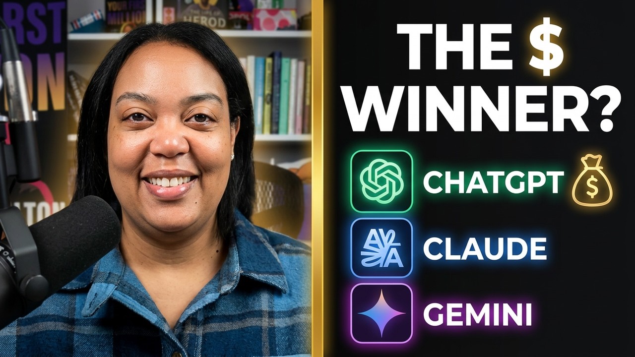 🚨Which AI ACTUALLY Makes You Money? (ChatGPT vs Claude vs Gemini)
