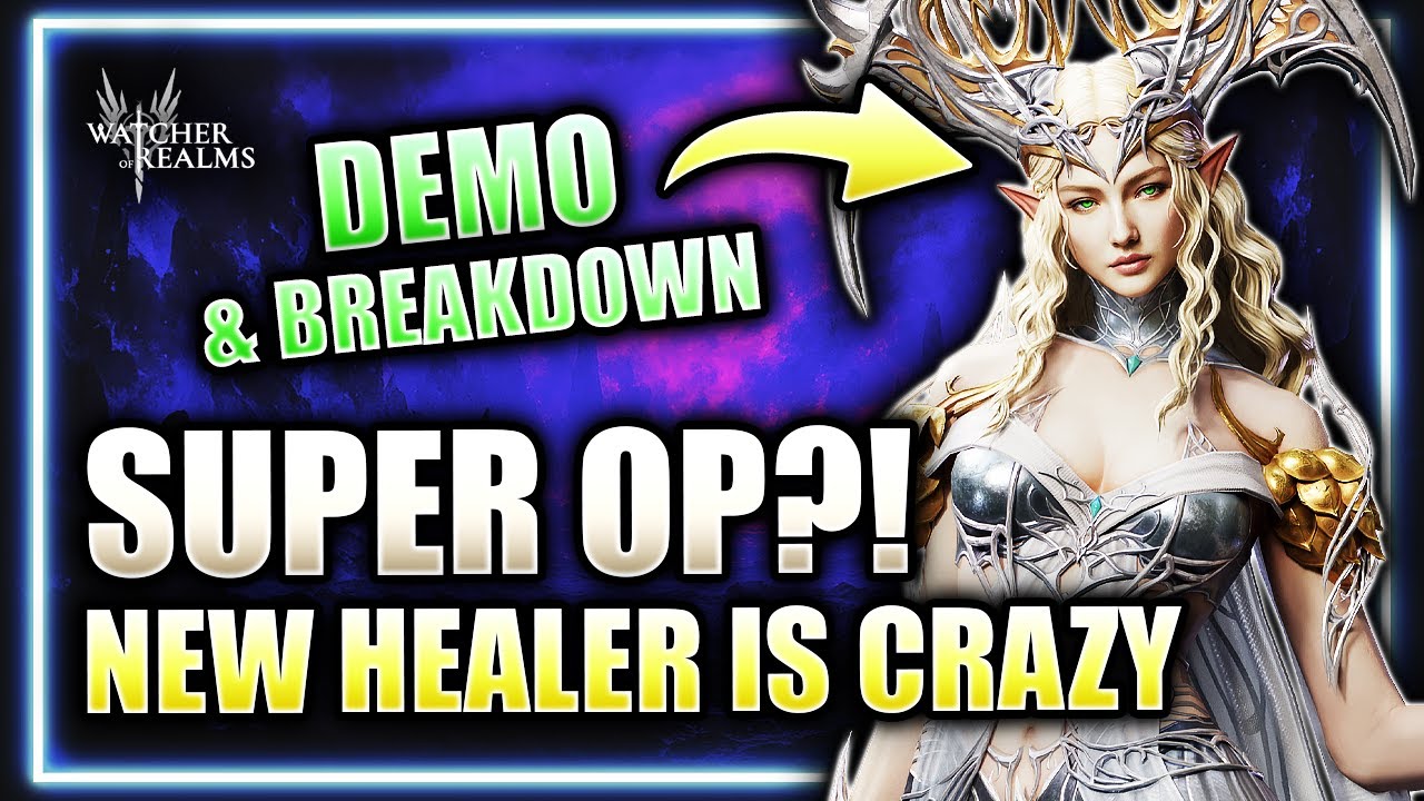 Eirlys GUIDE - NEW OP Healer is SO Strong, but SO Weird?! 🤯 Everything To Know ⁂ Watcher of Realms