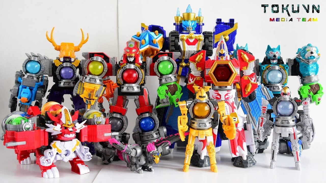 All DX Gattai Uchu Sentai Kyuranger! All DX 宇宙戦隊キュウレンジャー! Power Rangers Galaxy Force Megazord