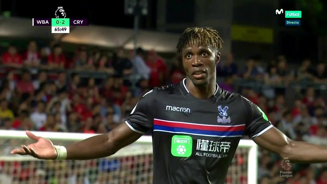 Wilfried Zaha Vs West Brom HD 720p (22/07/2017)