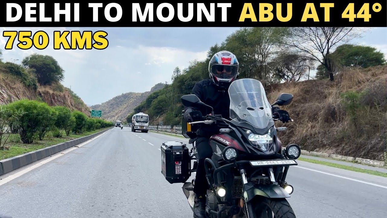 Extreme Summers me Rajasthan Nikal Liye Aur Halat kharab ho gyi🔥| Delhi to Mount Abu Non Stop EP-1
