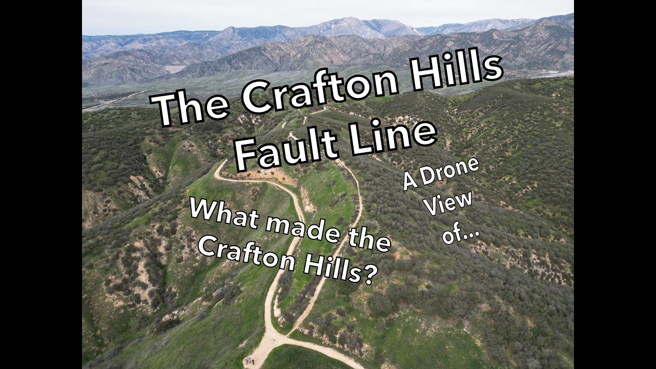 My Fault: An Aerial Survey of the Yucaipa Crafton Hills Fault Geographic Features from a Drone
