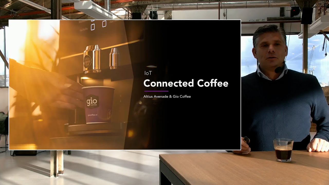 6 - Connected Coffee - IoT Update 2020, Bas Zurlohe (Gio Coffee) en Sander Bosman (Altius Avenade)