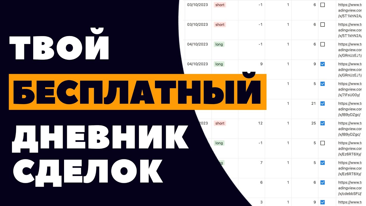 Как вести торговый журнал в Notion