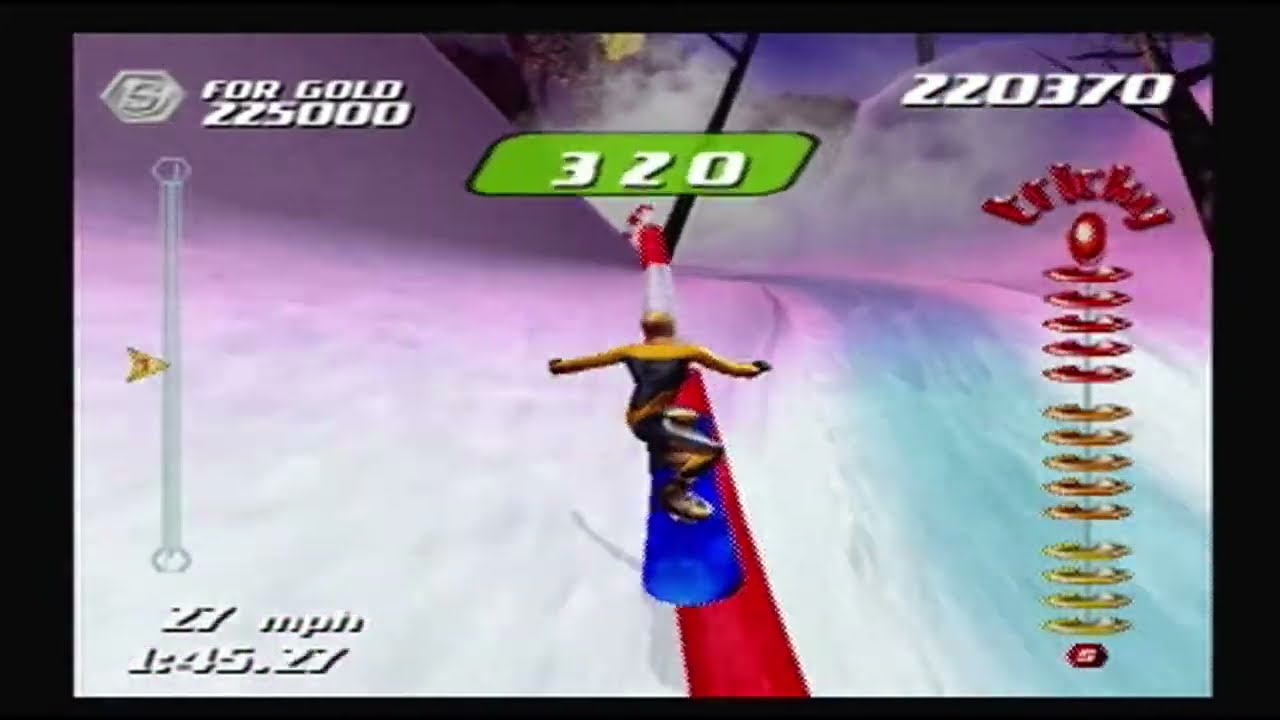 SSX Tricky - Elise World Circuit - Elysium Alps Showoff