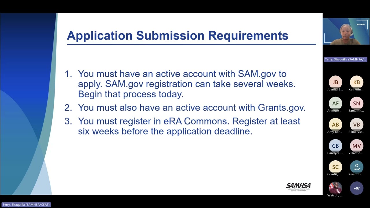 SBIRT NOFO Pre-Application Webinar