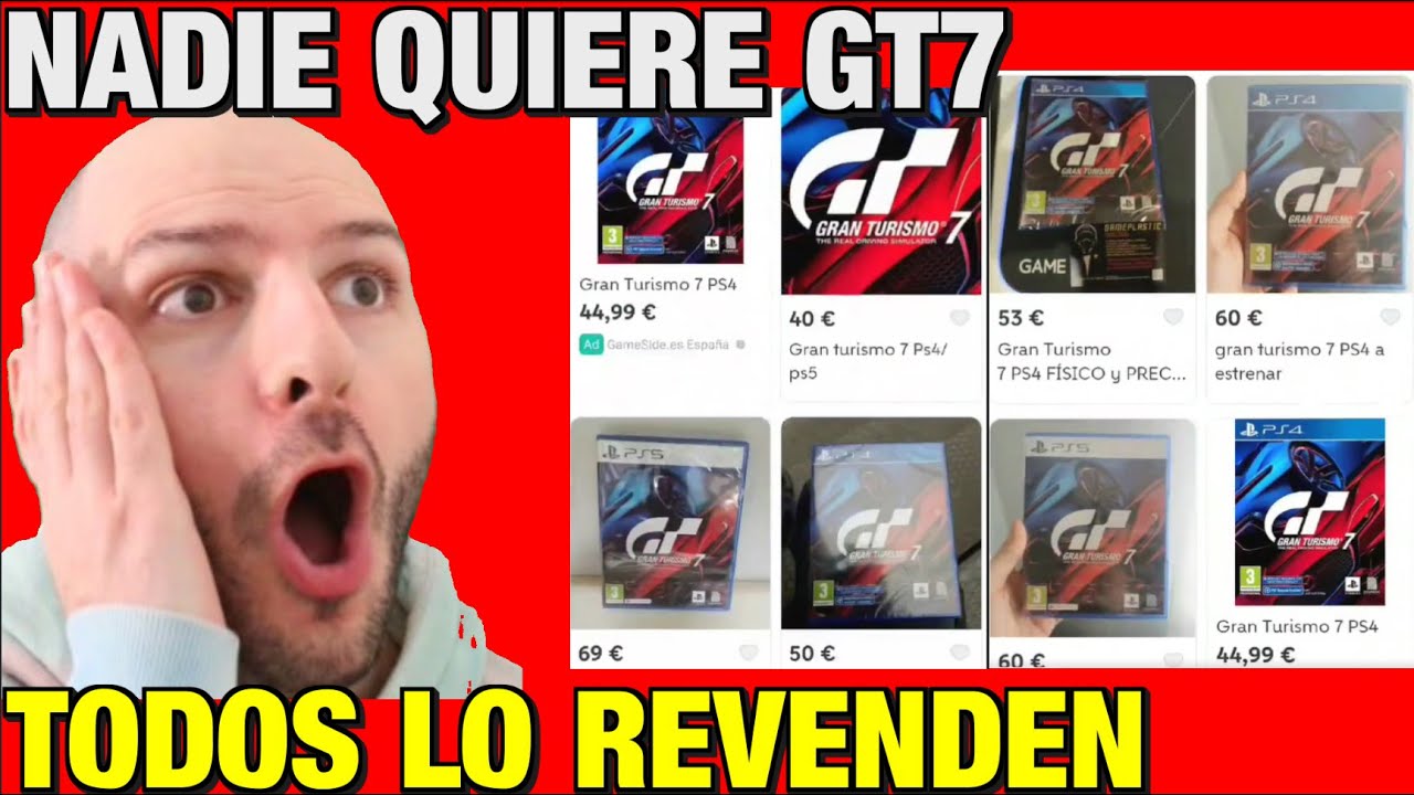 &iexcl;LOS SONYERS REVENDEN EN MASA EL GRAN TURISMO 7, LOS JUEGOS DE SONY DURAN 1 SEMANA! - sasel
