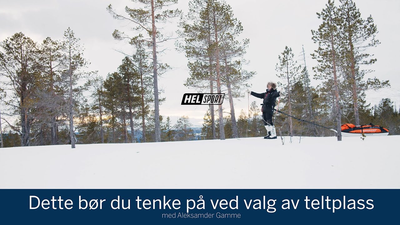 Dette bør du tenke på ved valg av teltplass