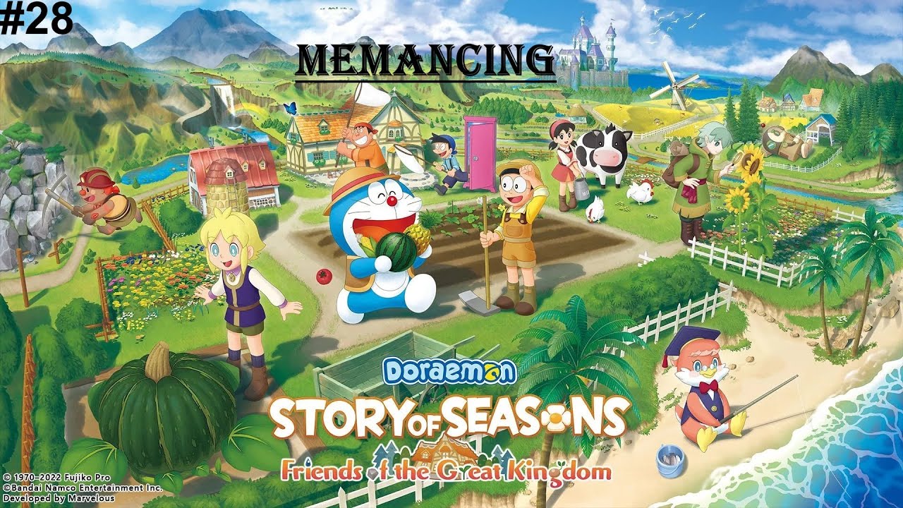DORAEMON STORY OF SEASONS FRIENDS OF THE GREAT KINGDOM BAHASA INDONESIA
