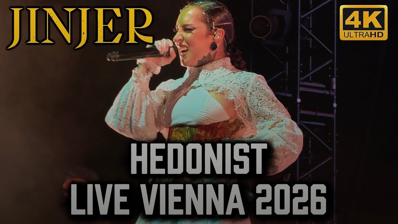 Jinjer - Hedonist - Live Gasometer Wien - 17.02.2026 - Vienna - Austria 4K