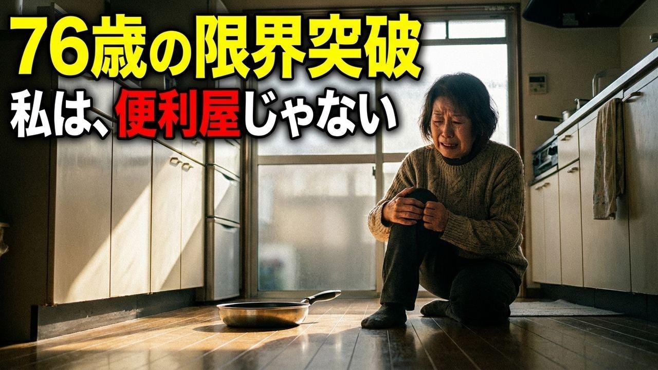 76歳女性が絶叫「私は、便利屋じゃない」尽くし続けた母の悲痛な叫び