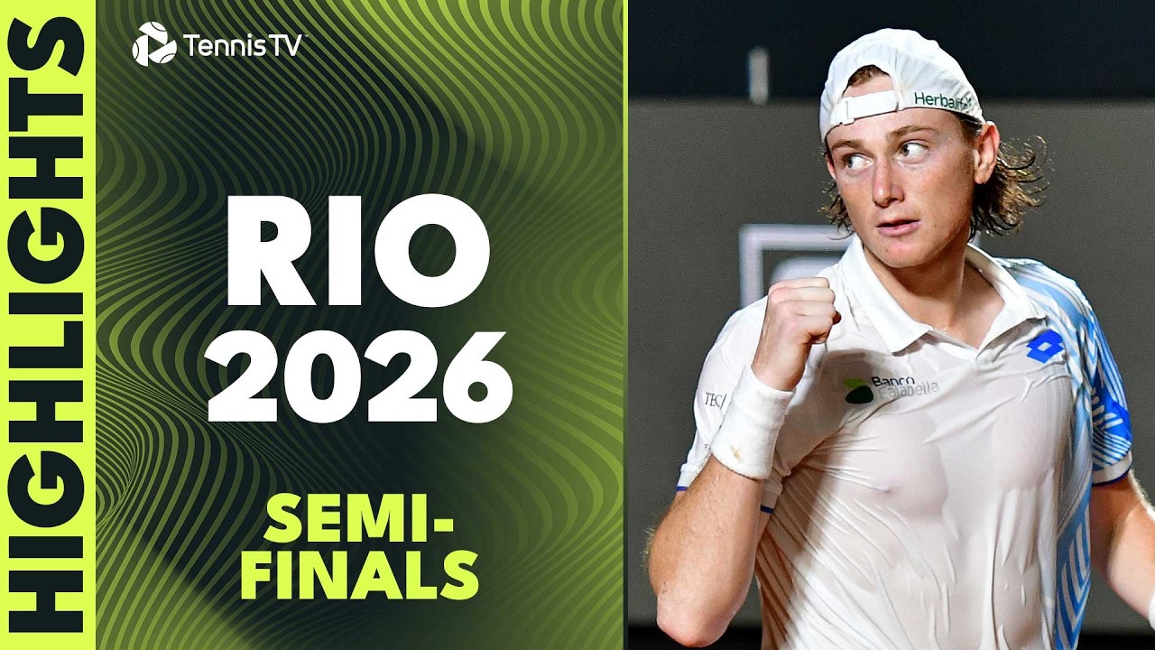 Etcheverry vs Kopriva; Tabilo vs Buse | Rio 2026 Semi-Final Highlights