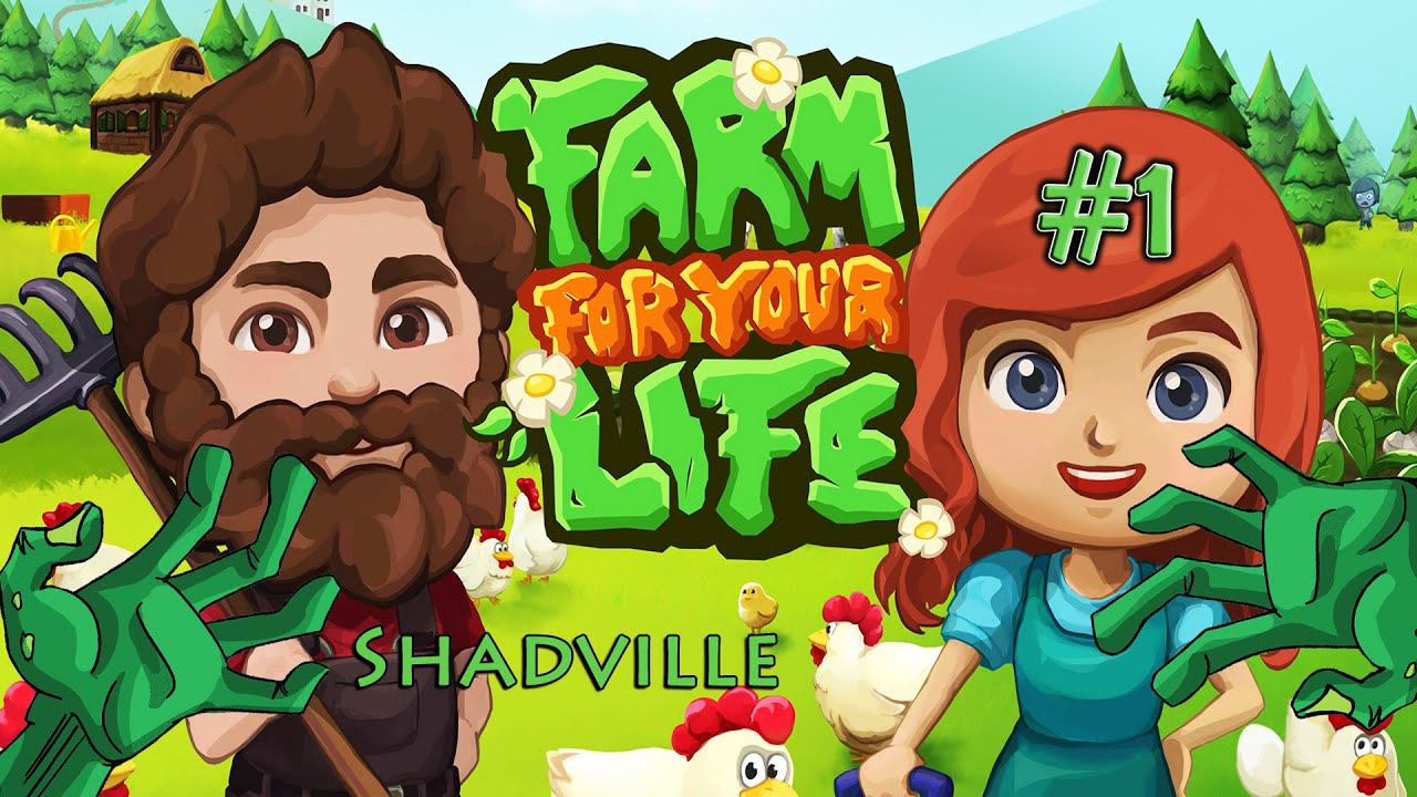 Ферма, зомби и ресторан ☀ Farm for your Life Прохождение игры #1