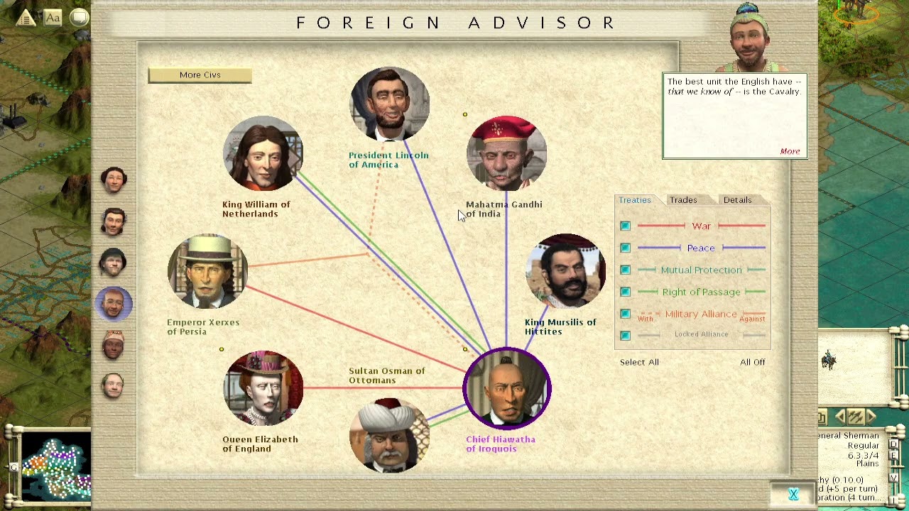 Civilization 3 Gameplay America Emperor part 058