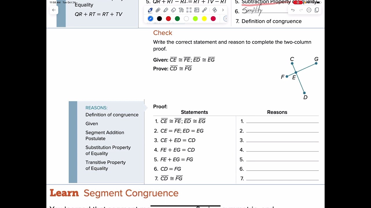 Module.3.5:Proving Segment Relationships