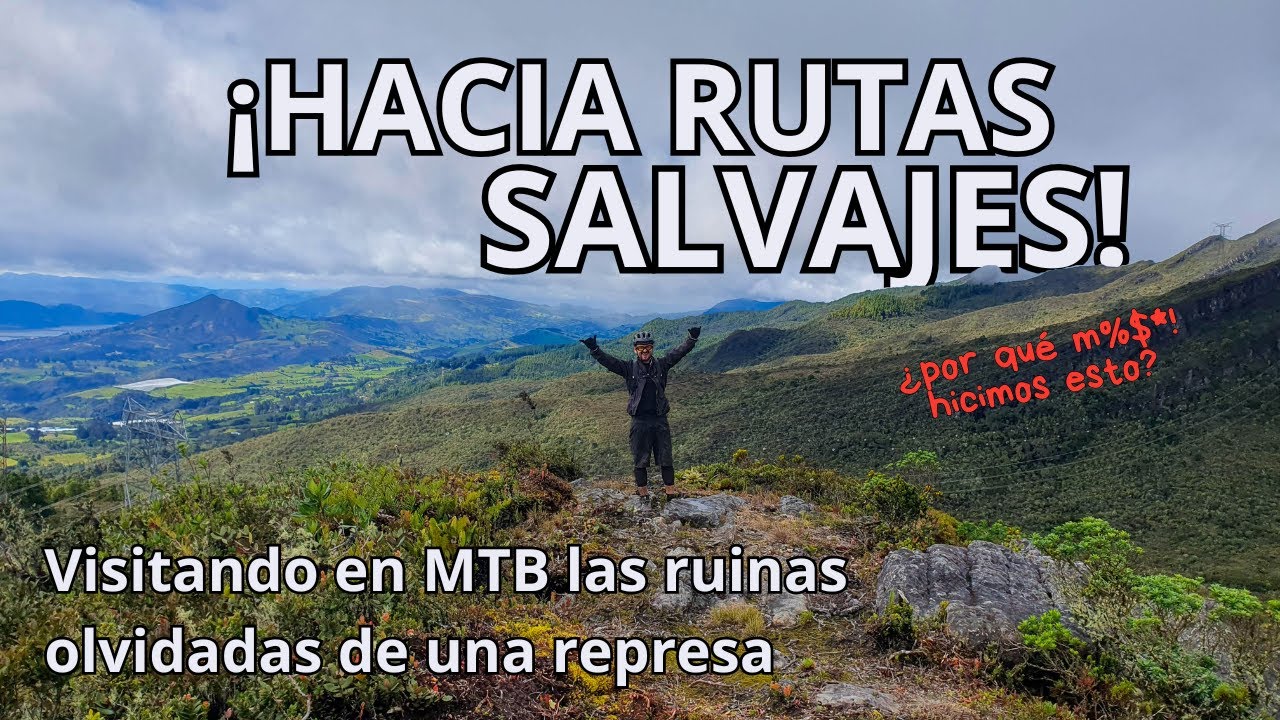 ¿Te atreverías a cruzar este bosque en bici?