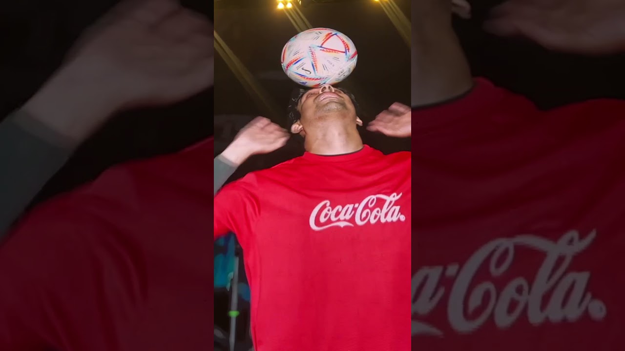 Ball spinning at concert 
