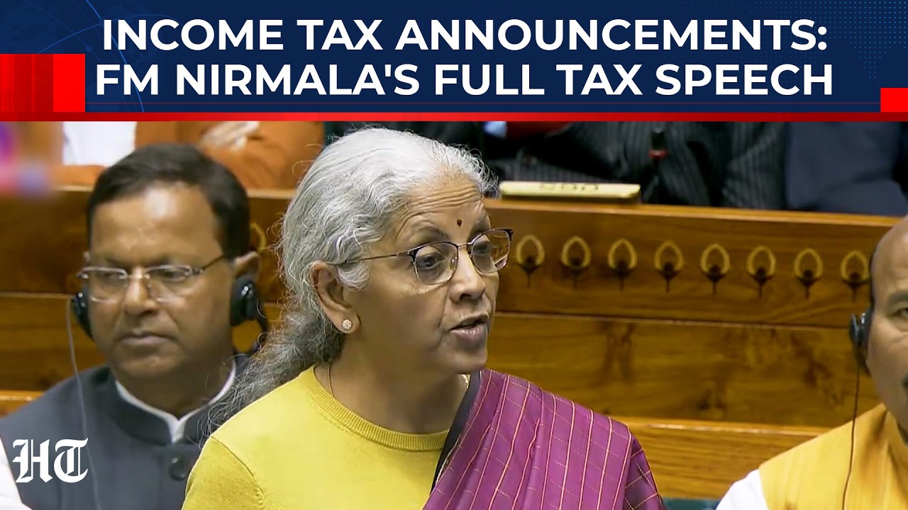 Budget 2026: Full Income Tax Announcement By FM Nirmala| Indirect Tax, Customs Duty Changes Revealed