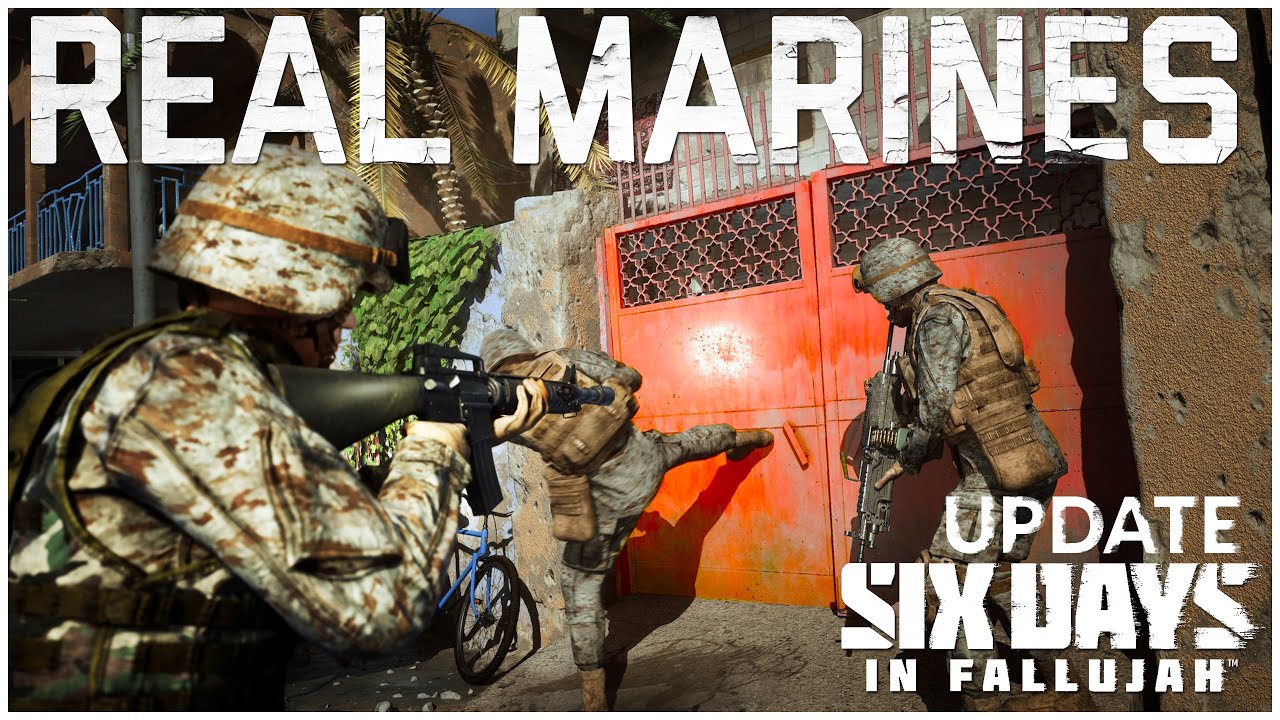 BRUTAL URBAN CQB | Six Days in Fallujah | REAL MARINES Co-Op