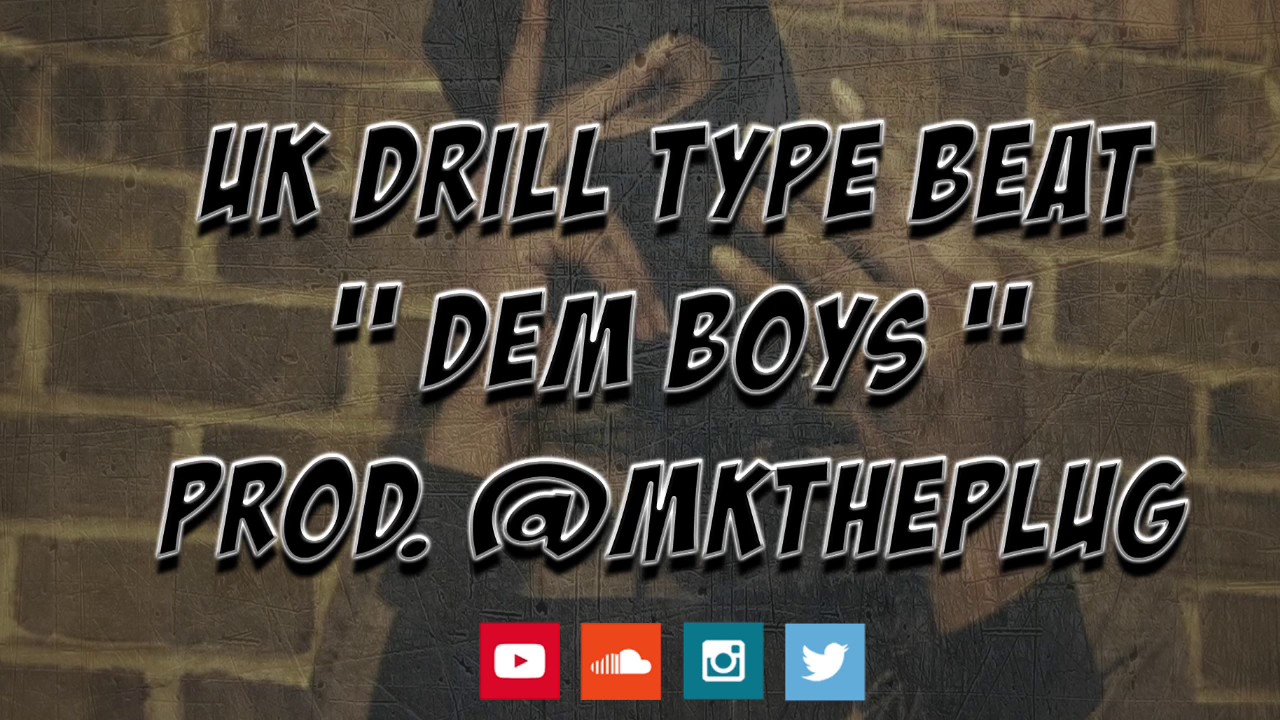 '' DEM BOYS '' (&pound;80LEASE) | UK DRILL TYPE BEAT | PROD. @MKTHEPLUG &pound;50 Lease