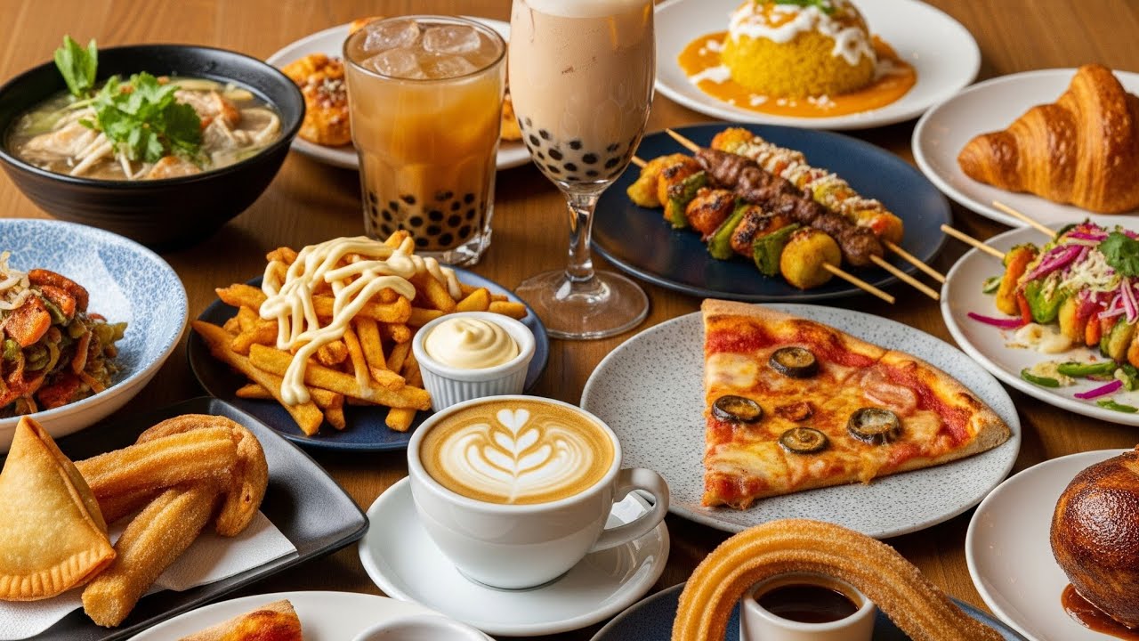 Sweet Potato Fries, Mushroom Pizza, Kebab & More Street Food Video Compilation #foodie #food #yummy