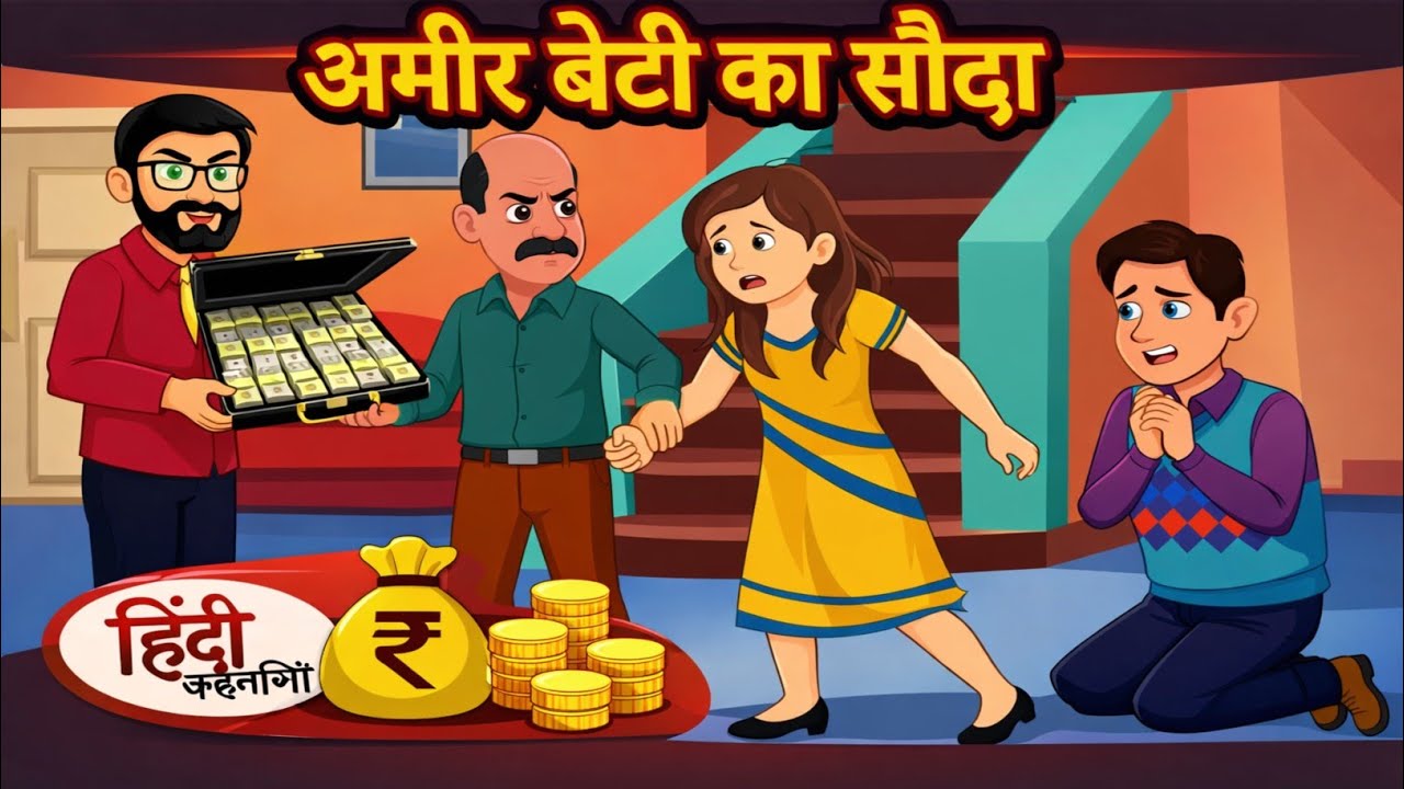 अमीर बेटी का सौदा | Emotional Hindi Kahani | Gareeb Ladki Ki Dard Bhari Kahani