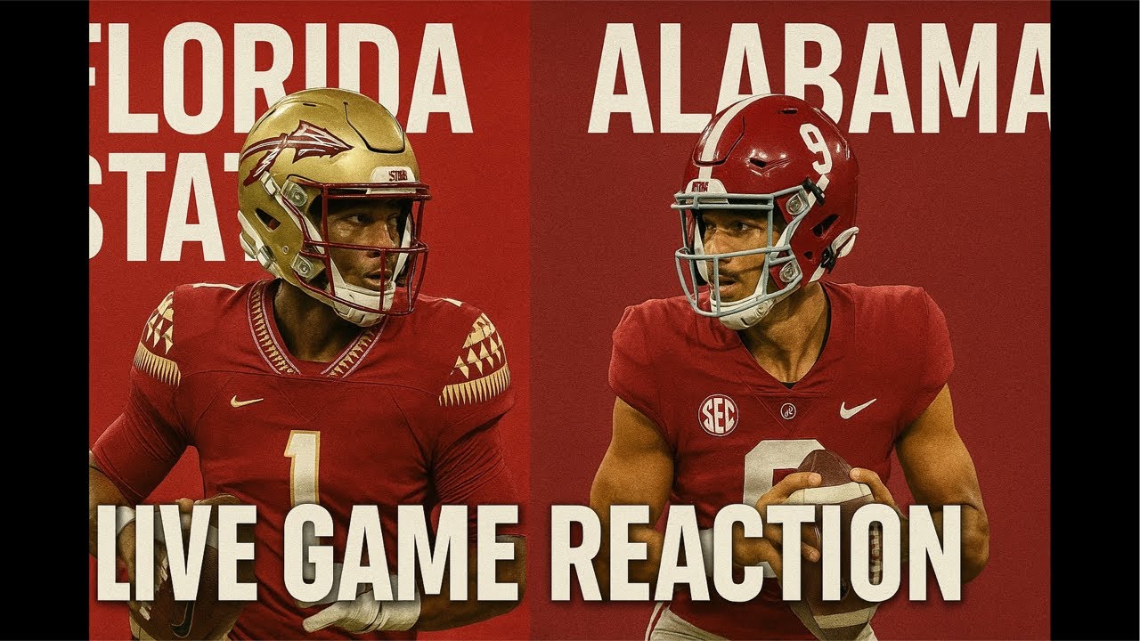 $150💰 On the Line: Can FSU Stun Alabama?🫣| Live Reaction 