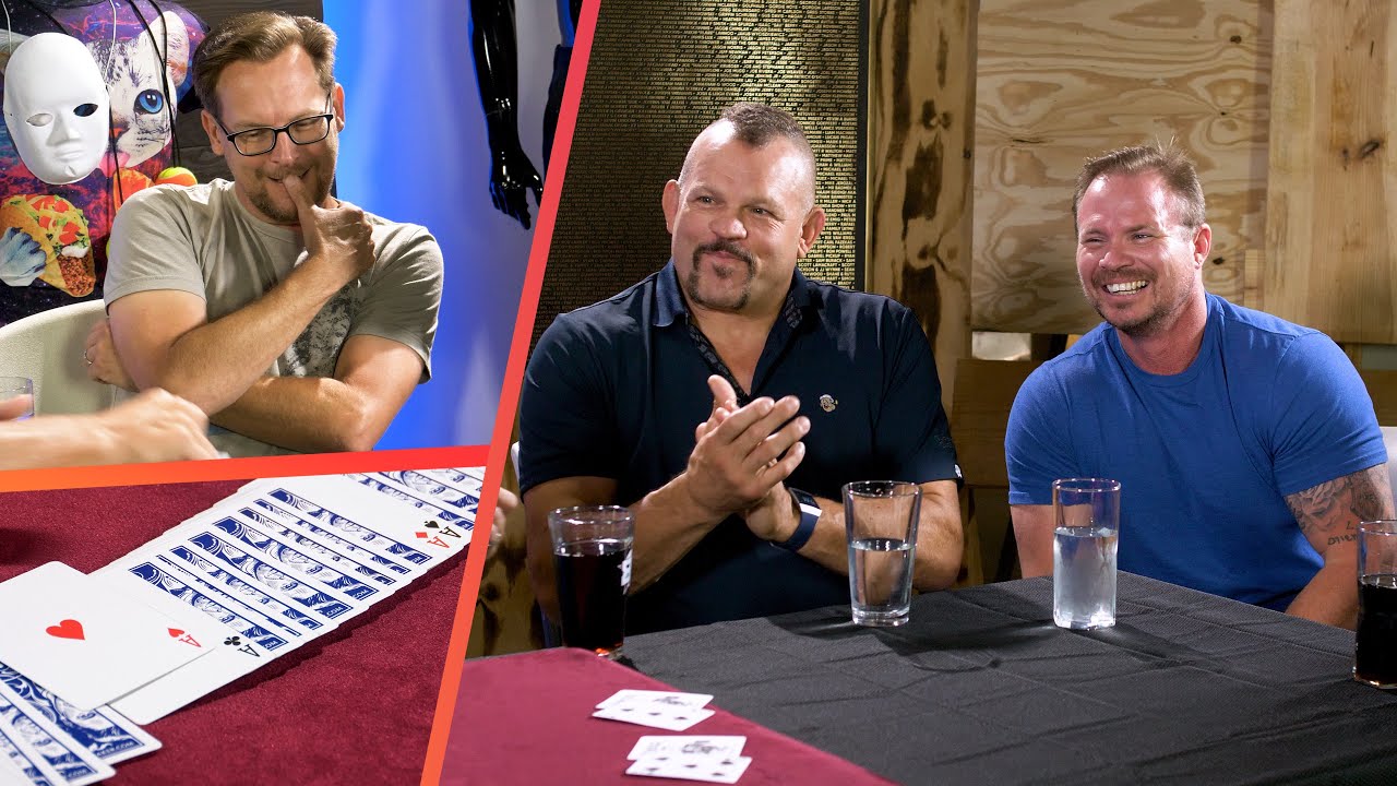 Teaching Chuck Liddell Magic! (w/@Rich Ferguson)