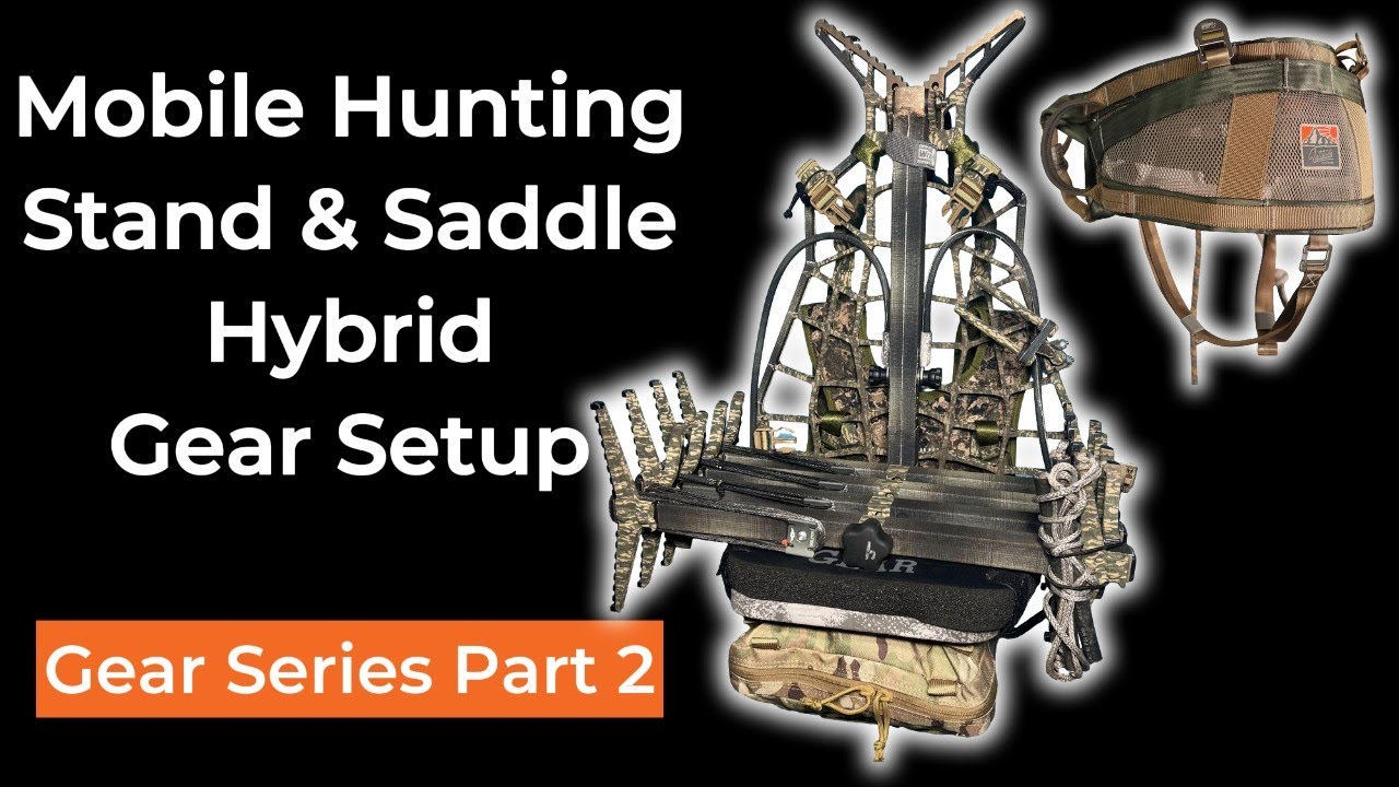 Hybrid Setup | Beast Stand & Sticks | Saddle | Mobile Hunting | MI Public
