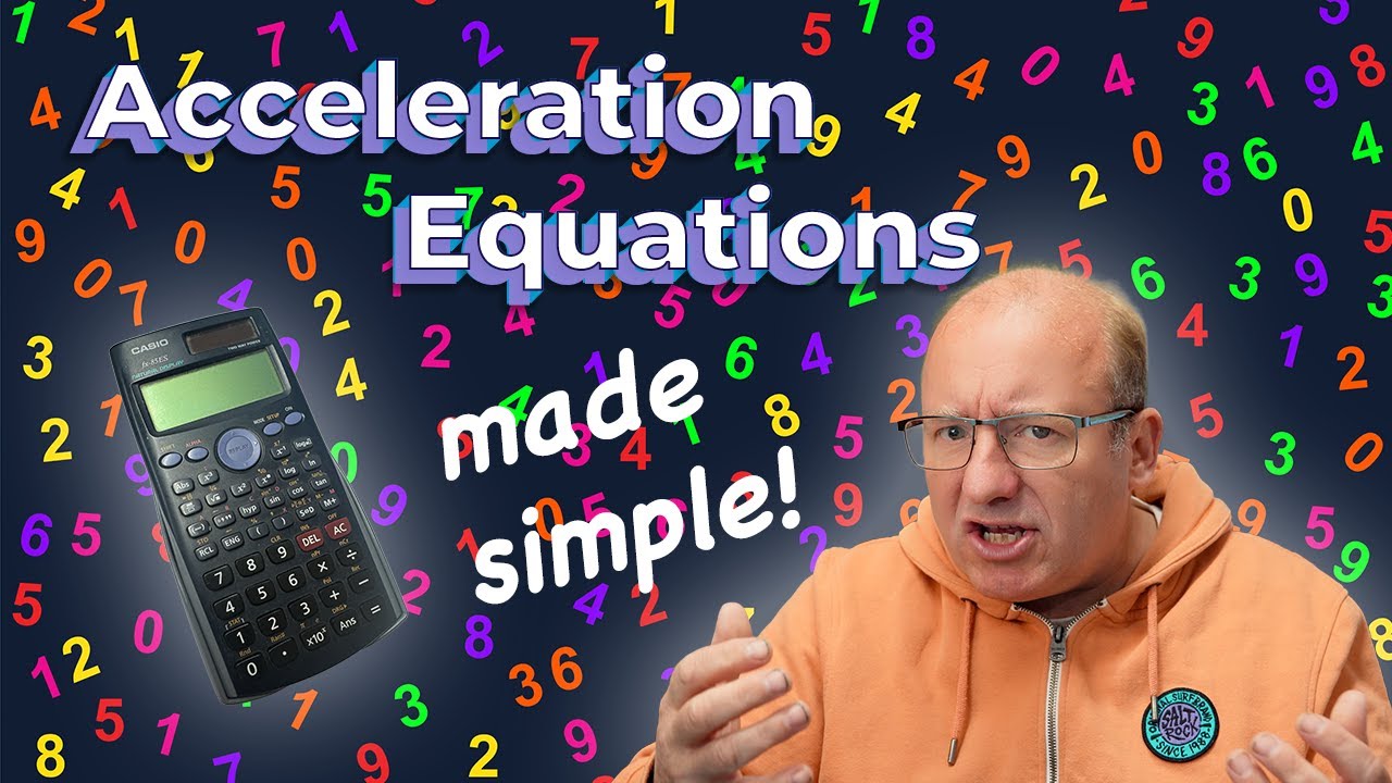 Acceleration Calculations Explained for GCSE Physics and GCSE Science