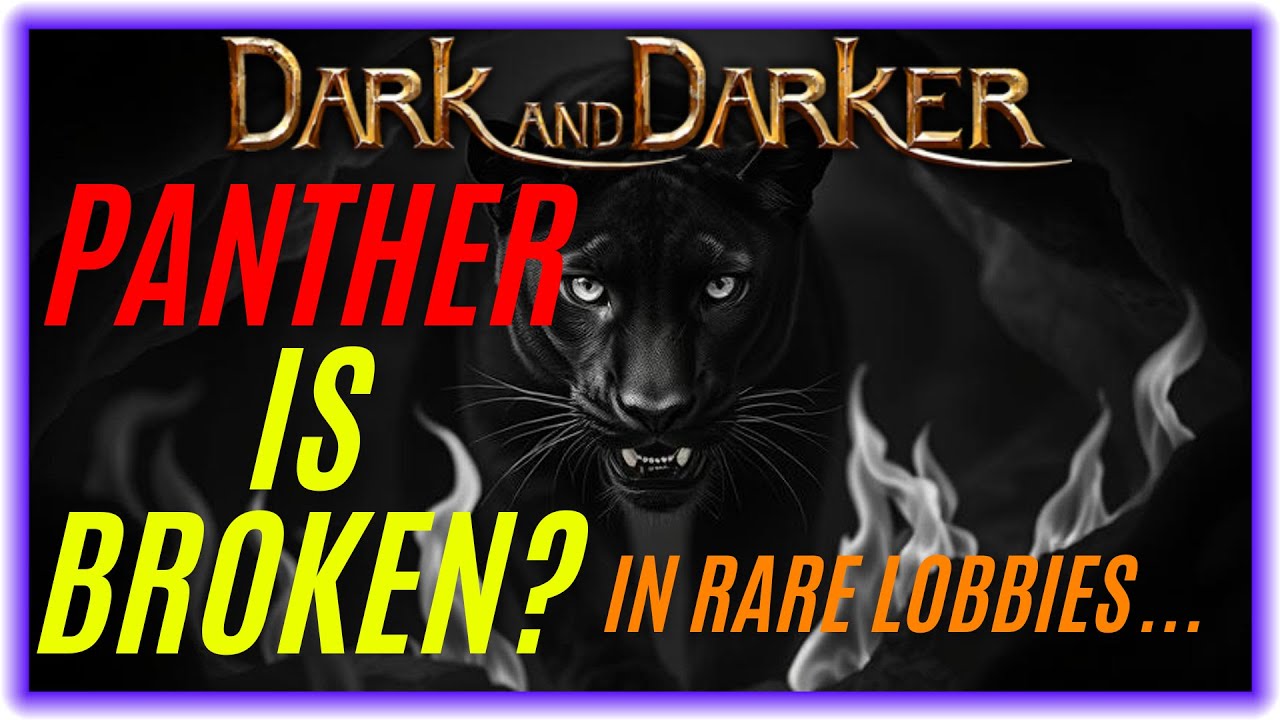 Panther Is Broken? In Rare Lobbies... Druid Solo PVP. Dark and Darker