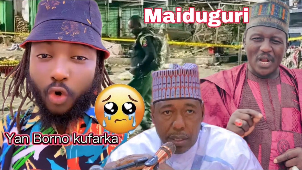 Halinda Ake ciki a arewacin Nigeria Maiduguri Alkali abubakar salihu zariya Aminu j town