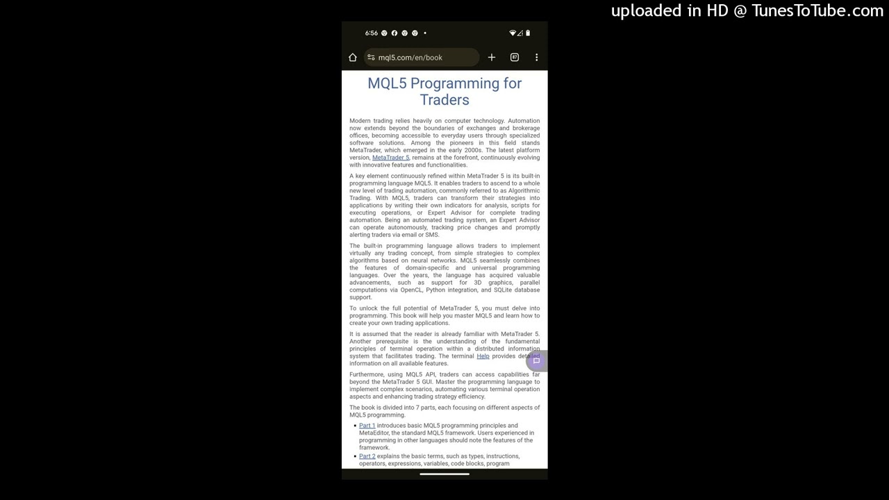 Algobook Intro to mql 5 audiobook