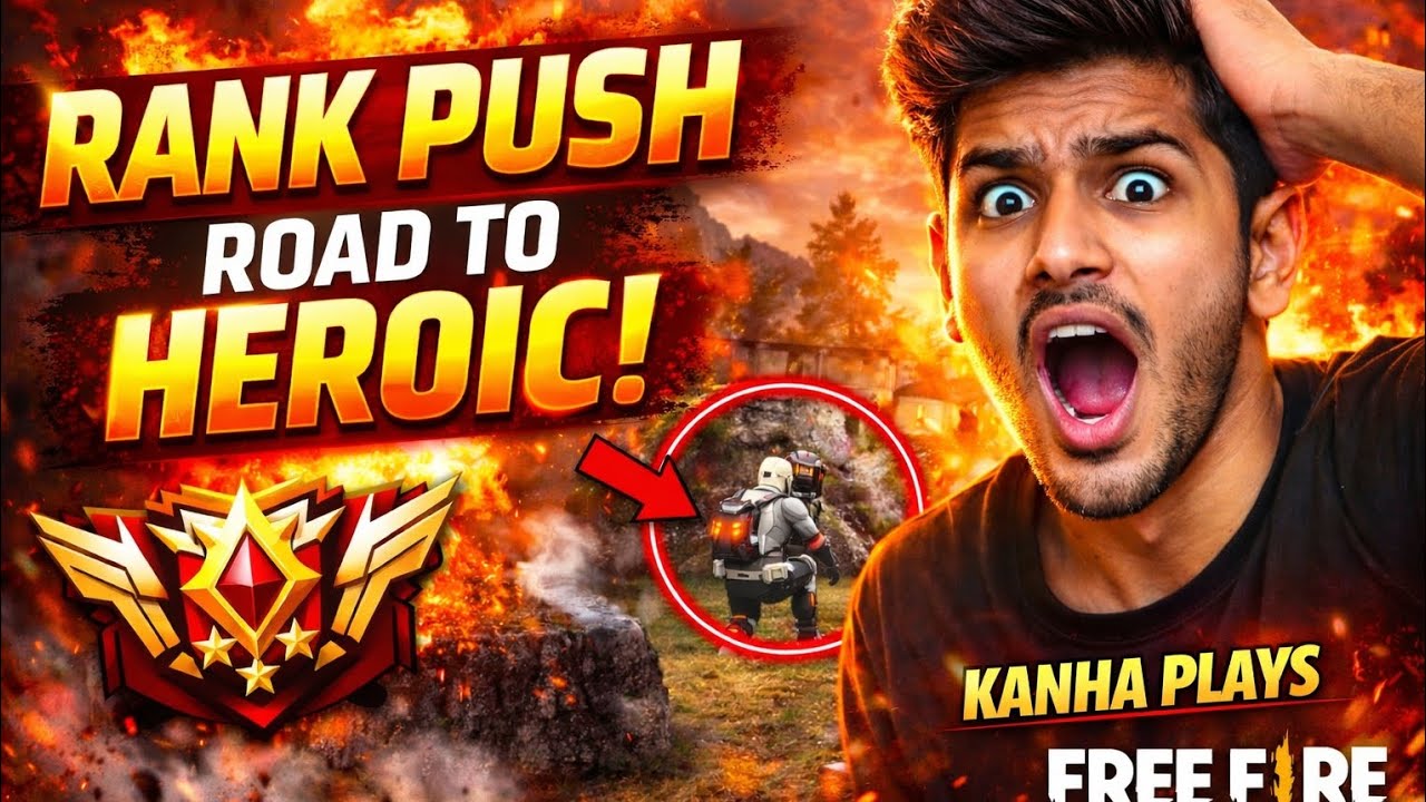 Rank Push Grind 🔥 Last Zone Clutch | Free Fire India 