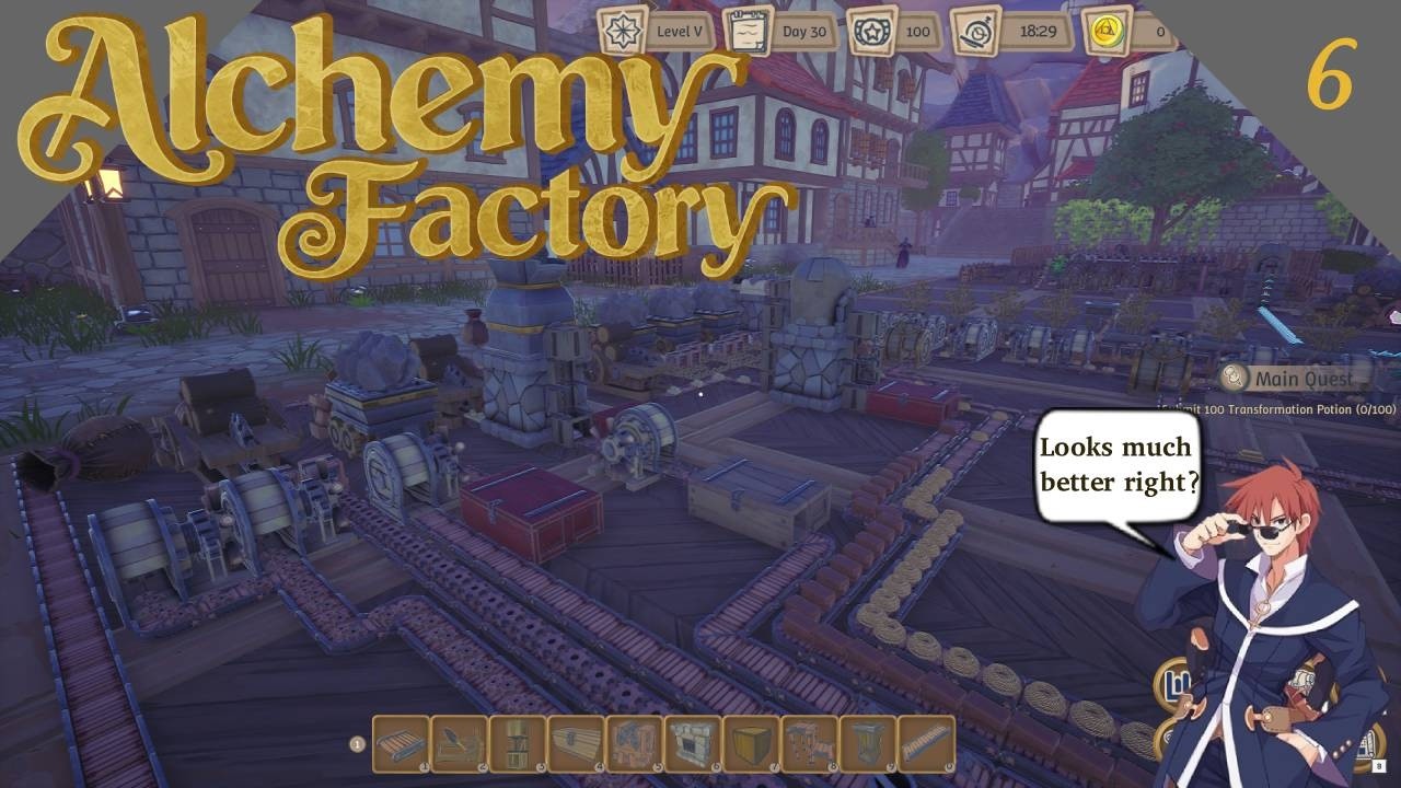 Small remodel to get out of the dirt | Alchemy Factory | part 6