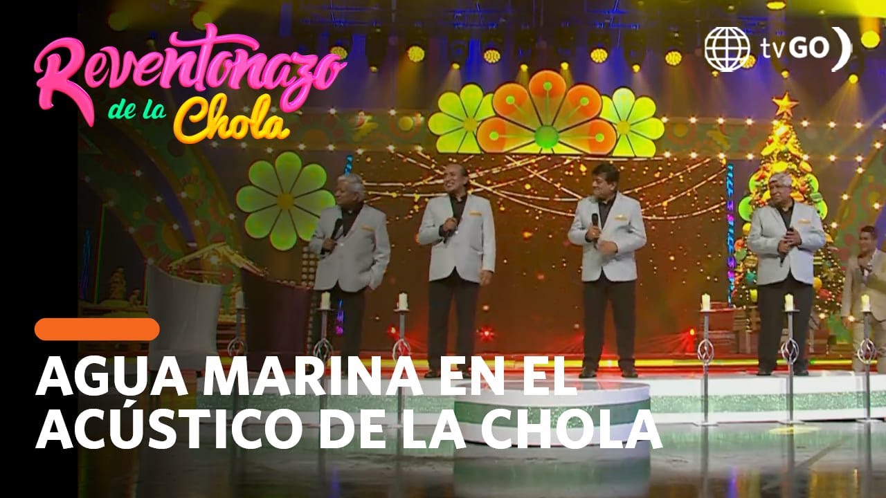El Reventonazo de la Chola: Agua Marina en el Acústico de la Chola