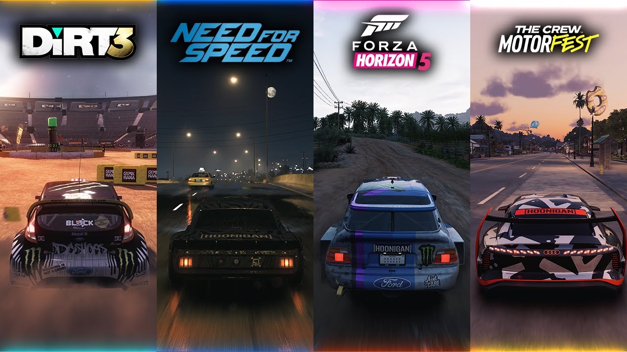HOONIGAN Cars In Racing Games